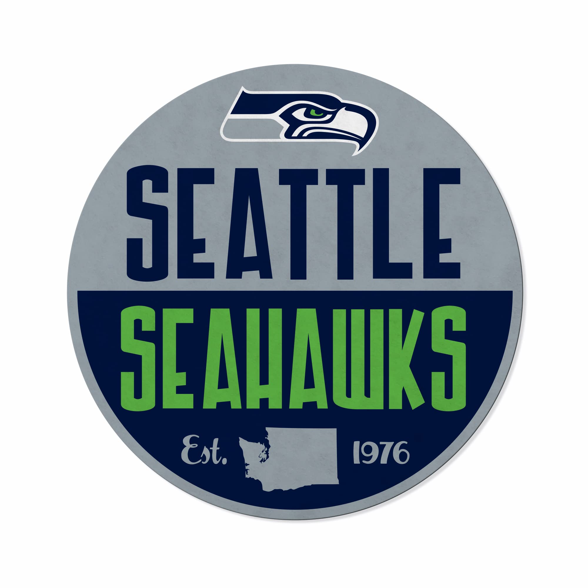 Rico Industries Nfl Football Seattle Seahawks Classic Shape Cut Pennant - Home And Living Room D  Cor - Soft Felt Ez To Hang