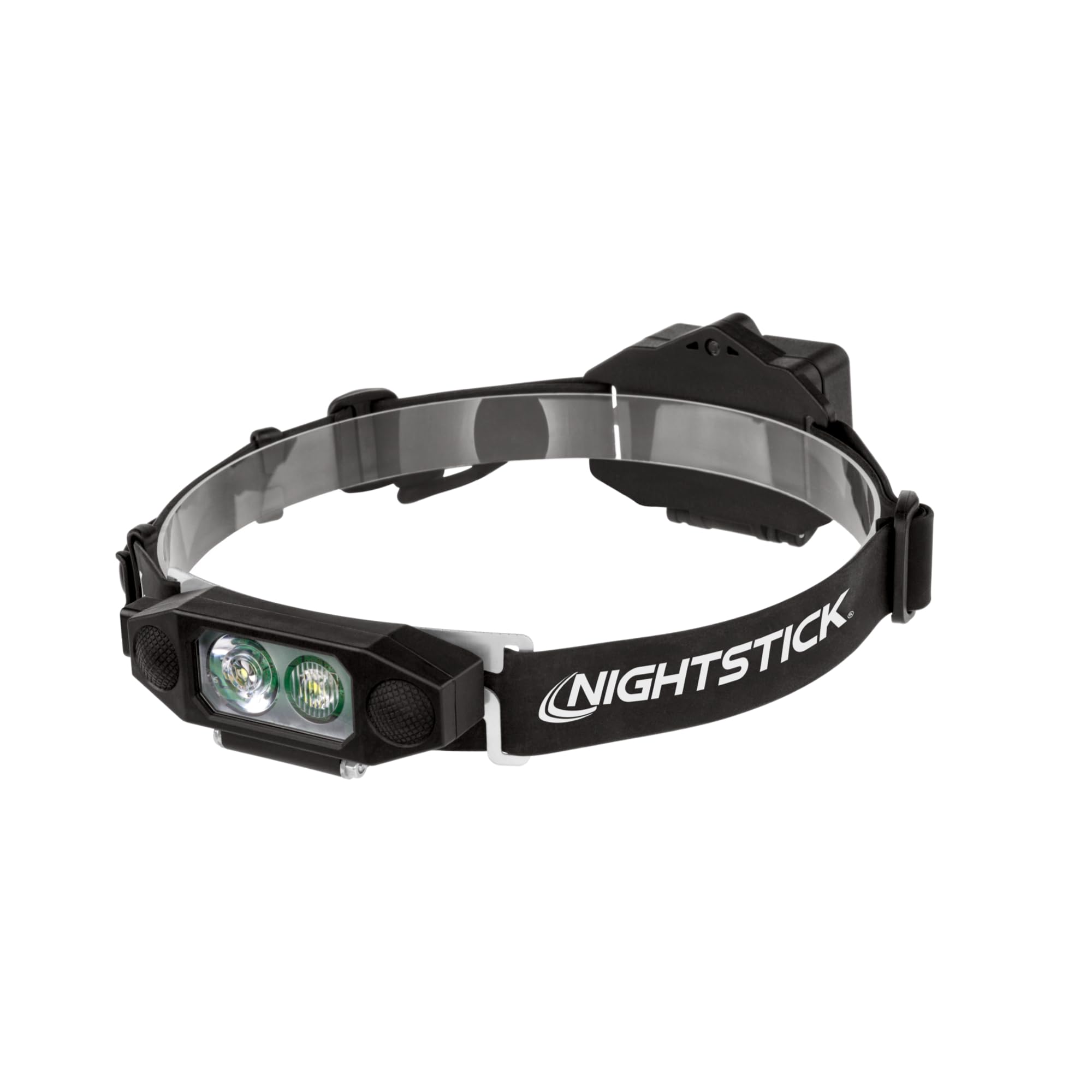 Nightstick NSP-4616B Low-Profile Dual-Light Headlamp, Black