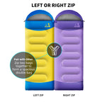 Xelaro Sleeping Bags For Adults Kids - 3 Season Cold&Warm Weather Waterproof Camping Sleeping Bags - Lightweight Sleeping Bags F