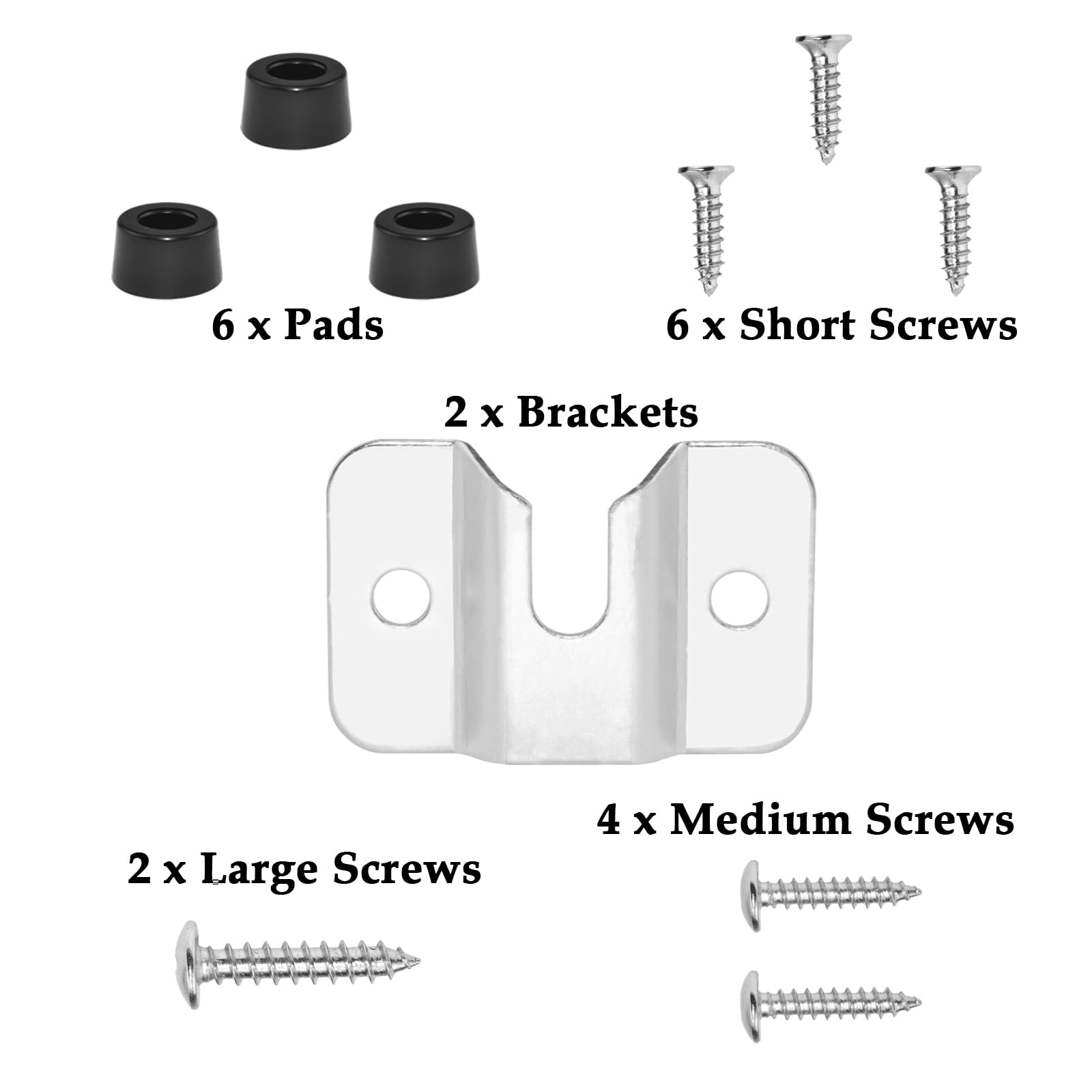 Aifeier Et Dartboard Bracket Hanging Dartboards Mounting Hardware Kit For Dart Games (2 Set)