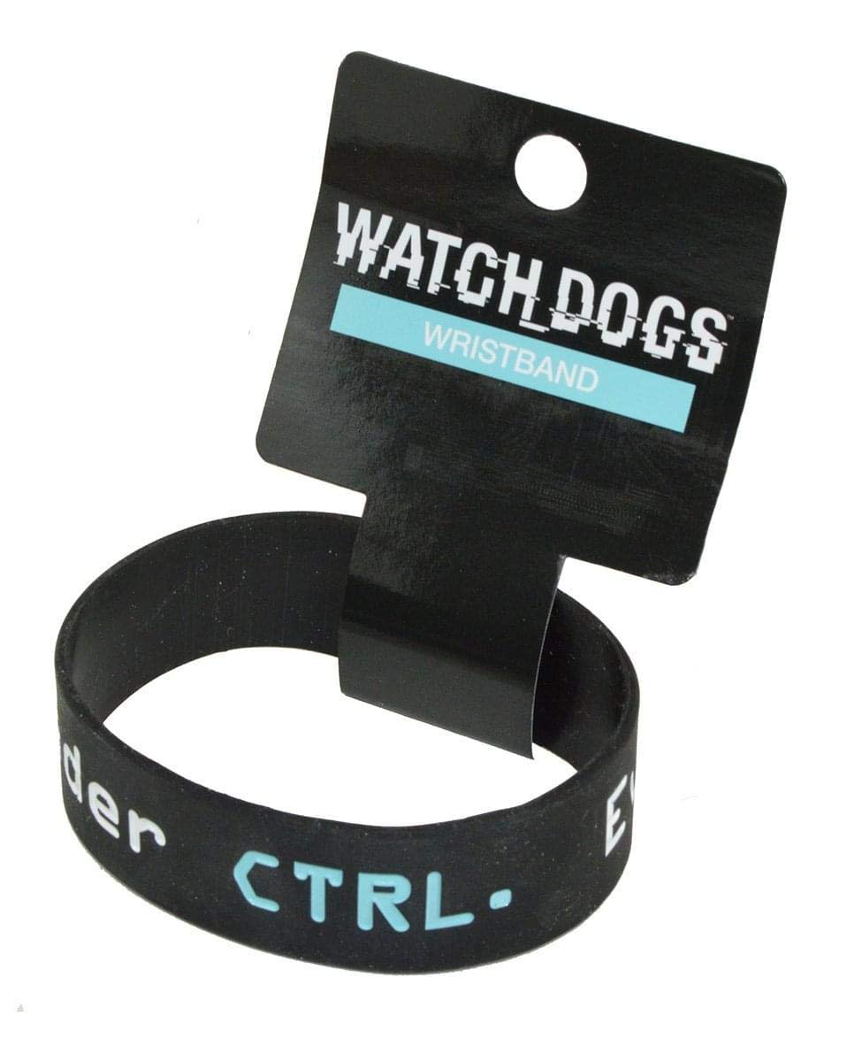 Watch Dogs Everything Is Under Ctrl Silicone Wristband