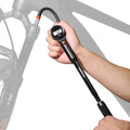 BUCKLOS Bike Shock Pump Mountain Suspension Air Fork Rear Shock 320Psi Digital Gauge Bicycle Tire Pump Scharder Presta Valve for