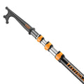 Telescoping Boat Hook Pole for Docking // 5-12 ft Extension Push Pole for Boating // Aluminium Dock Pole with Hook // Multi-Purp
