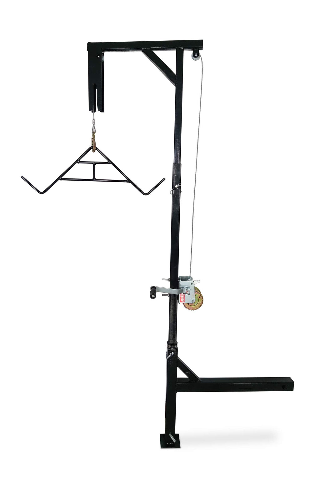 Hme Truck Hitch Game Hunting Hoist - Complete Kit (Includes Winch/Gambrel For Skinning Or Cleaning Game) | 400 Lb Capacity