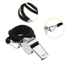 Sannix 28 Pack Coach Whistles Bulk With Lanyard Plastic And Stainless Steel Whistles For Basketball Football Gyms Emergency