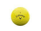 Callaway Warbird Golf Balls (2023 Version, Yellow)