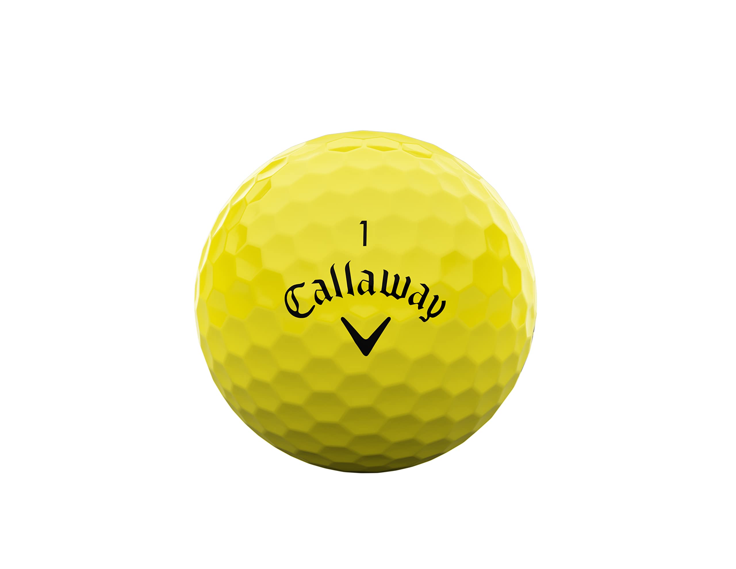 Callaway Warbird Golf Balls (2023 Version, Yellow)