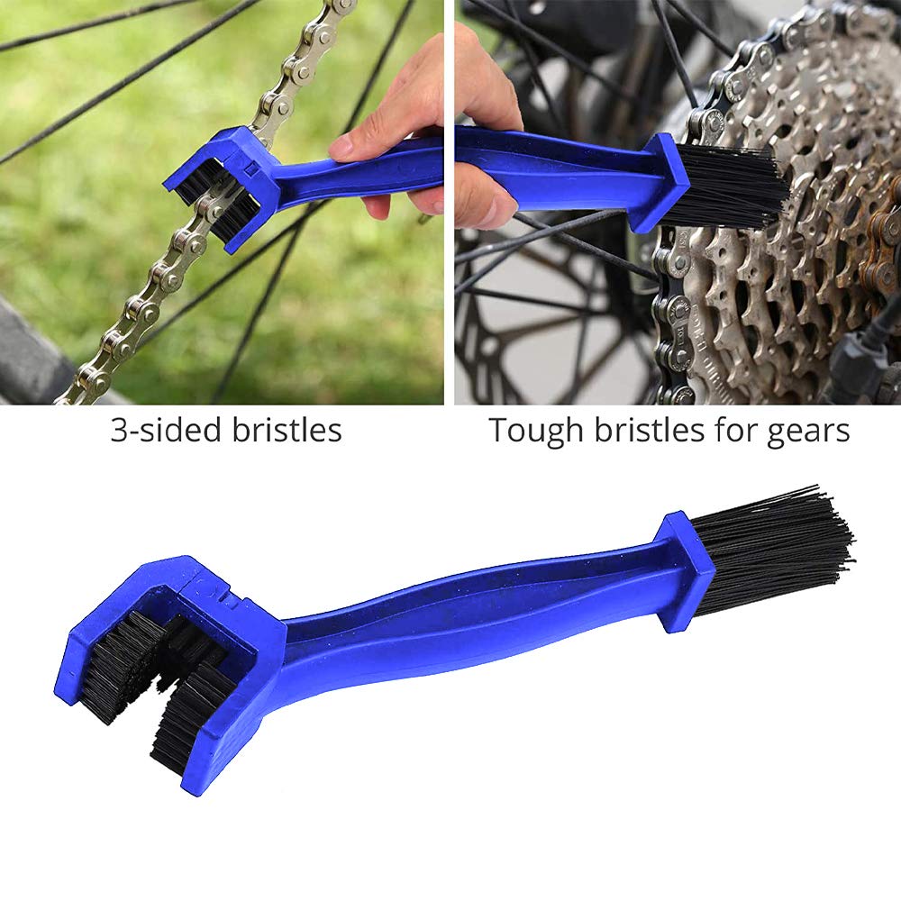 Bike Chain Tool Kit, 11Pcs Bicycle Chain Tool With Bike Link Plier, Bicycle Chain Breaker Splitter, Chain Wear Indicator And Cha