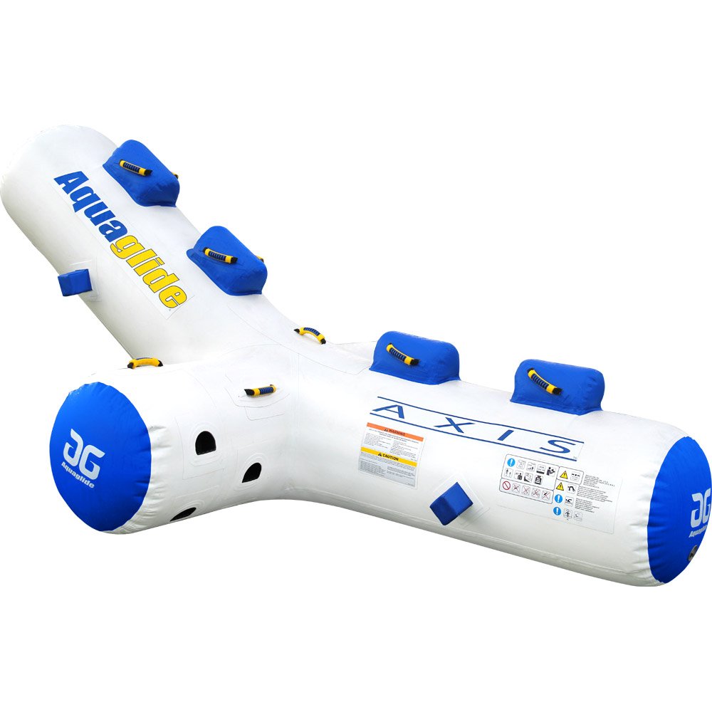 AQUAGLIDE Axis Rocker - 122 Inflatable Water Seesaw for Up to 4 People