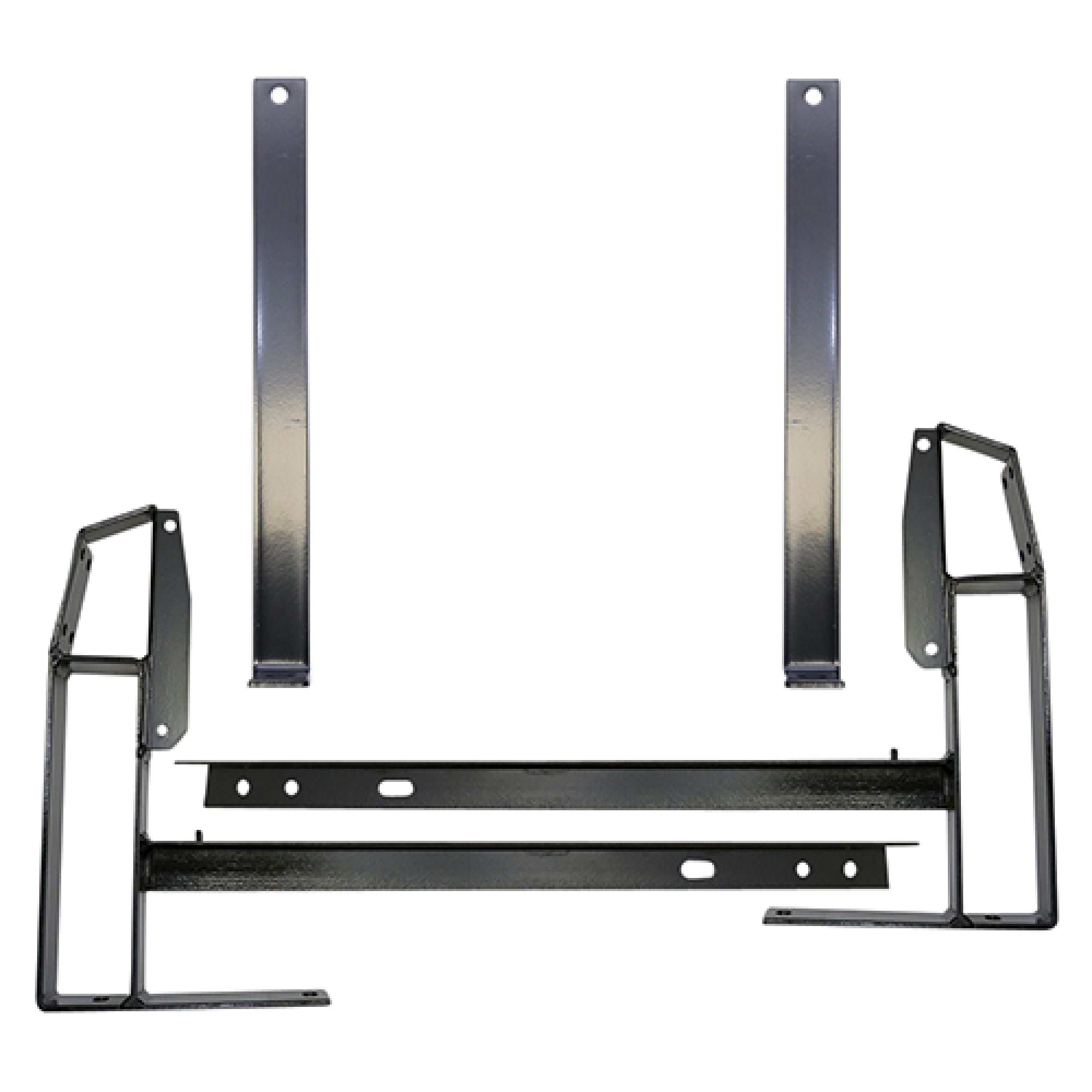 Red Hawk BOX-118 Utility Box Mounting Kit Compatible With/Replacement For E-Z-Go TXT 1996 And Newer RHOX steel, Aluminum, Poly o