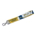 Rico Industries Nba Basketball Golden State Warriors Wrist Lanyard Key Chain, Cute Wristlet Strap Keychain Holder For Women Men