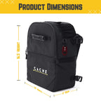 Insulated Cooler Bag - Mesh Pockets For Drinks And Bottle Opener - Removable Strap - Portable Messenger Bag - Lunch Bag For Hiki