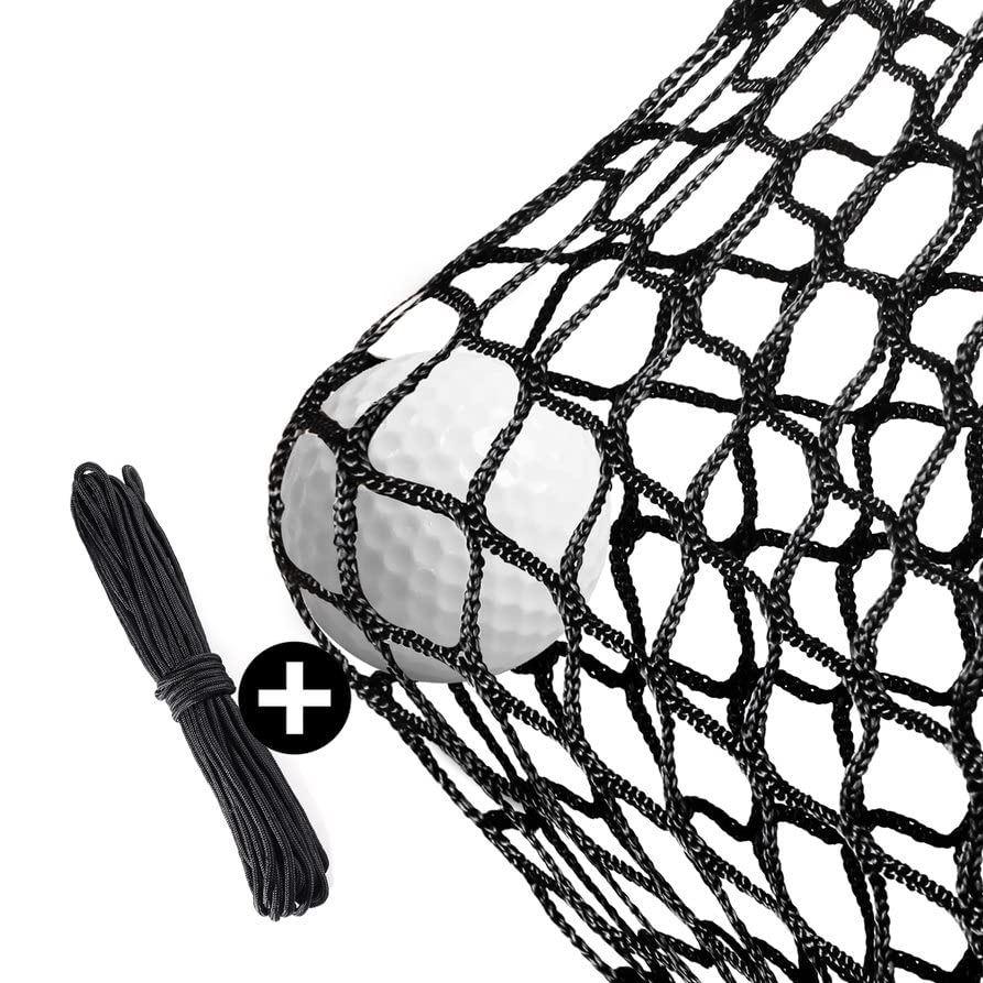 [10 X 15] Practice Golf Net For Training - Suitable For Hockey, Baseball Batting Cage Divider Net - Heavy Duty Golf Sports Netti