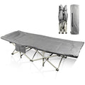 YELLOW JACKET Camping Cot with Mattress for Adults, Camping Cot for Adults with Cushion and Pillow Portable Folding Bed with Car