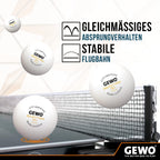 Gewo Select Pro 40 Plus Abs Table Tennis Ball - 6 Pack