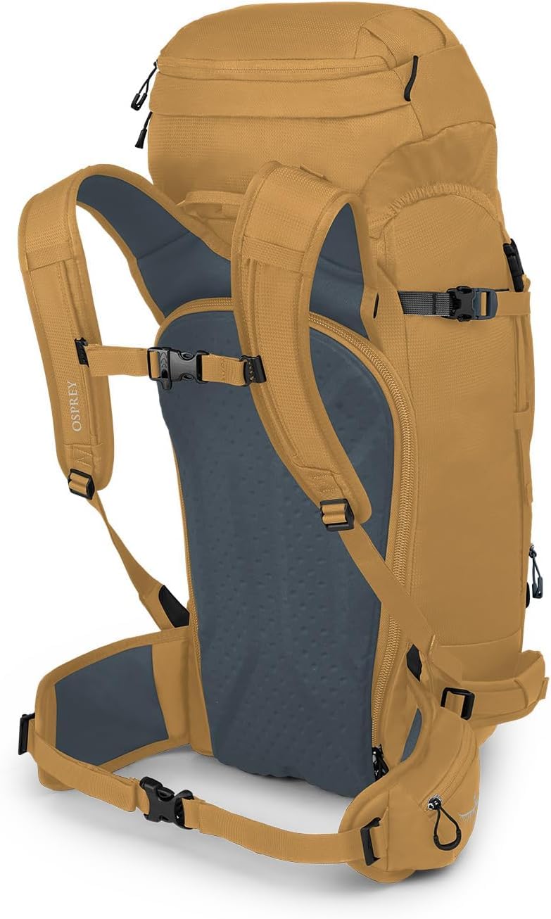 Osprey Soelden 42L Mens Ski and Snowboard Backpack, Artisan Yellow