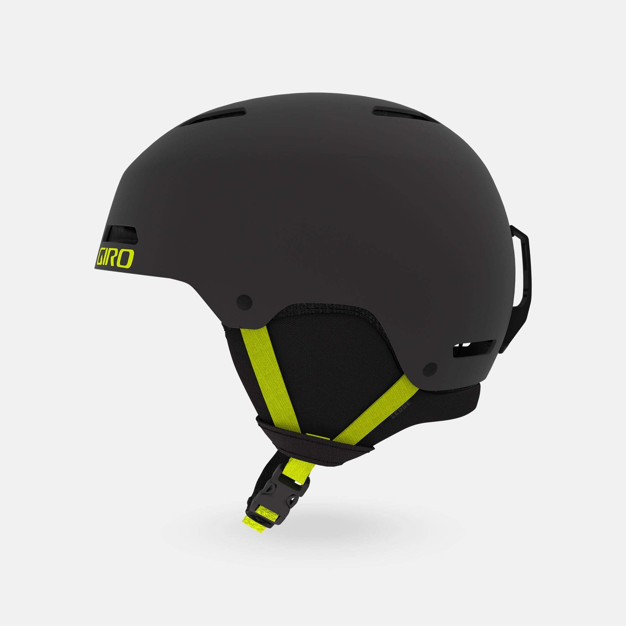 Giro Ledge Snow Helmet - Matte Warm Black/Citron - Size M (55.5-59cm)