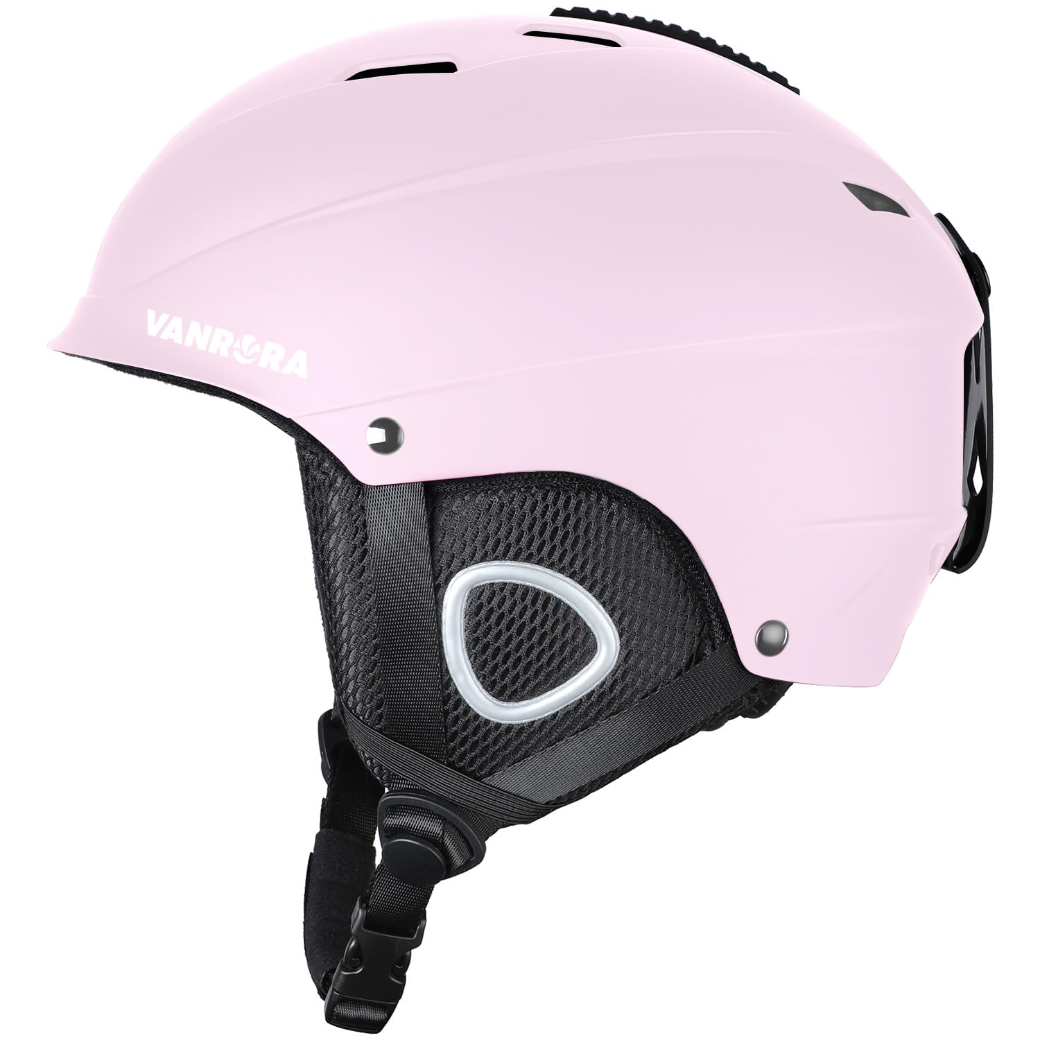 VANRORA Ski Helmet, Snowboard Helmet - Sakura Pink, S