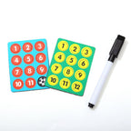 Soccer Coaching Board Soccer Coaches Clipboard Tactical Magnetic Board Kit With Dry Erase, Marker Pen And Zipper Bag (Football B