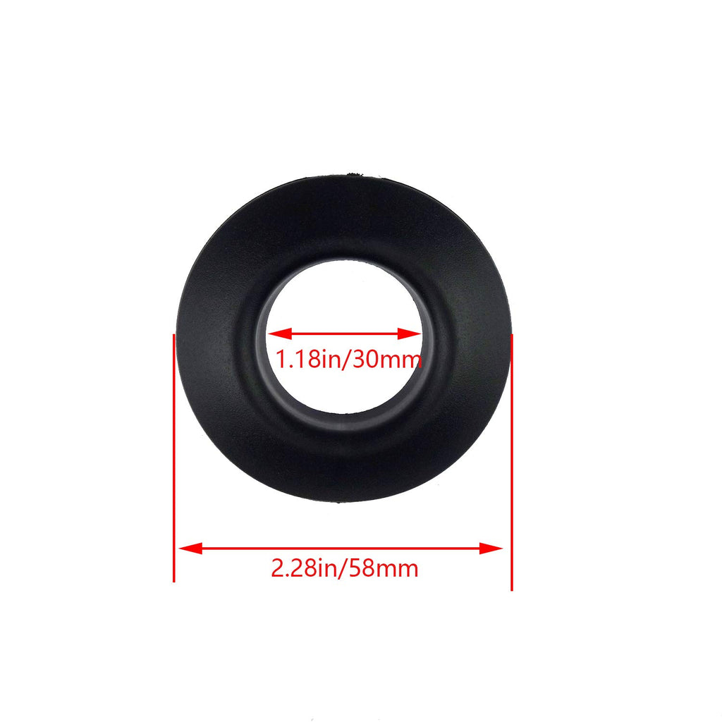 Zelerdo 20 Pack Kayak Paddle Drip Rings For Kayak Canoe Rafting Paddles Shaft