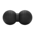 UJEAVETTE Peanut Massage Ball Versatile Yoga Massager Roller for Indoor Home Gym Waist Black
