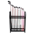 Crestgolf Acrylic Golf Club Organizers Golf Club Display Golf Putter Rack (18-Hole)