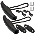 Jersvimc Kayak Handles 2 Pack Heavy Duty, Plastic Carry Handles T Rope Handle Kayak Accessories for Marine Boat Fishing