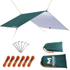 Lightweight Rain Fly Waterproof Tent, Ripstop Nylon Fabric, For Camping, Backpacking And Outdoor Adventure (Od Green)
