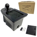 Club Clean - Original Ball and Club Cleaner/Washer with Universal Bracket for Golf Cars - Home Use - Single Chamber, Carbon Fibe