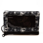 Chums Surfshort Wallet , Nylon, Lightweight (Aqua Flauge Sonar Gray)