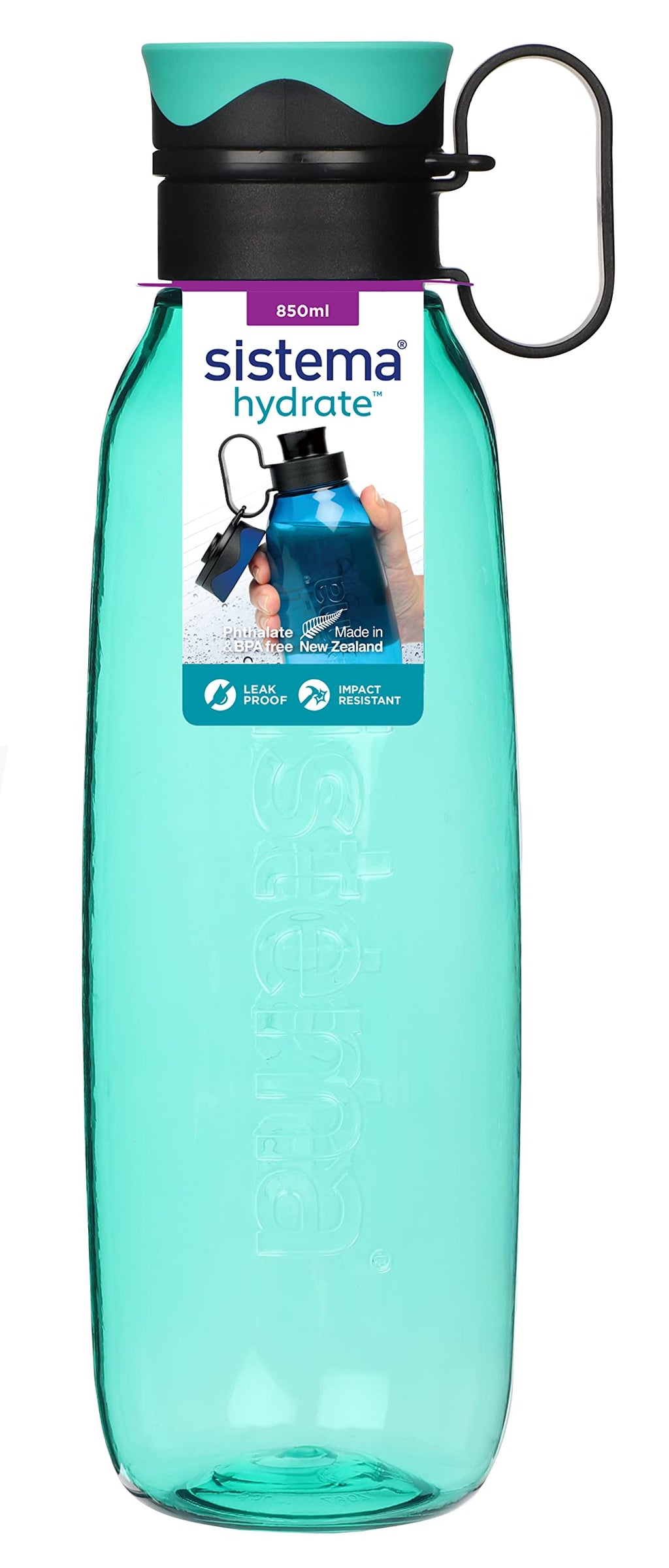 Sistema Traverse Tritan Bottle, Assorted Colours, 850 Ml