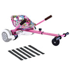 Eco-Friendly Hoverboard Seat Attachment - Cool Seat, Swivel Wheel, Adjustable Length - Compatible With 6.5, 8, 8.5, 10 Hoverboar