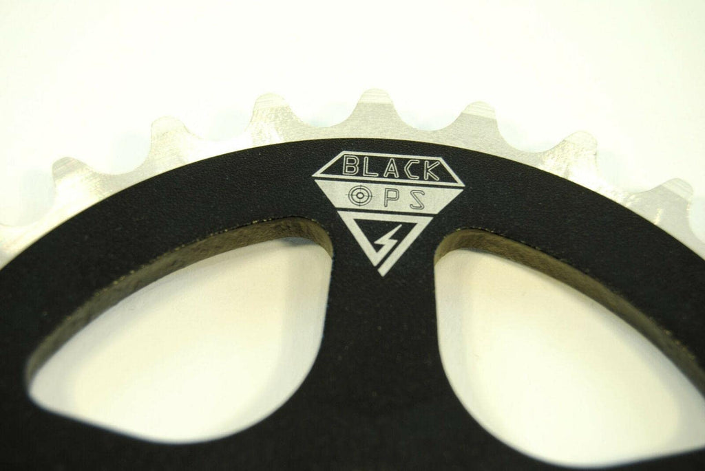 Black Ops Micro Drive Bmx Chain Ring, 30T, Black