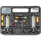 Jagwire - Elite Disc Brake Bleed Kit Bicycle Repair Tool  For Dot Fluid  Compatible With Sram, Avid, Formula, Hayes, And Hope