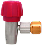 Planet Bike Red Zeppelin Co2 Bike Tire Inflator (Metal Head Only),Black