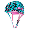 Triple Eight The Certified Sweatsaver Helmet For Skateboarding, Bmx, And Roller Skating, Moxi Leopard 2.0, Large/X-Large
