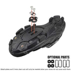 Bv Bike Cleats - Compatible With Shimano Spd & Look X-Track Pedals For Spinning, Indoor Cycling, And Mountain Biking - Easy Clea