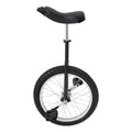 DYNAMI 18 Inch Unicycle with Manganese Steel Frame,Adjustable Height Lightweight Outdoor Unicycle with Leakproof Tire & Curved P