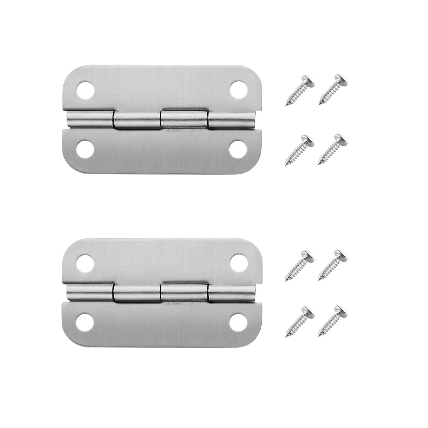 Radezon Stainless Steel Cooler Hinges Replacement For Igloo Style Ice Chests,316 Stainless Steel (2 Pcs Cooler Hinges)