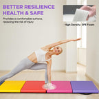 Gymnastics Mats Foldable Tumbling Mats Portable Gymnastics Exercise Mat Thick Gymnastics Tumbling Mats Pad Home Exercise Panel M