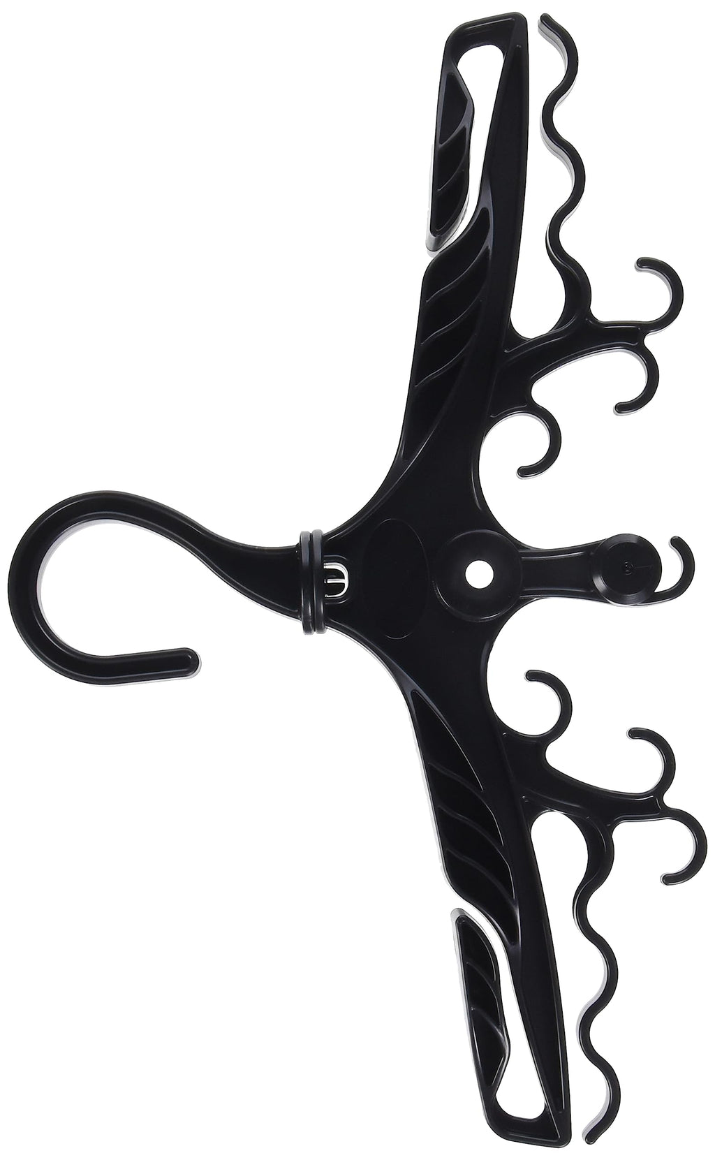 Scuba Choice Scuba Diving Deluxe Bcd Wetsuit Drysuit Multi Purpose Black Hanger With Din Thread