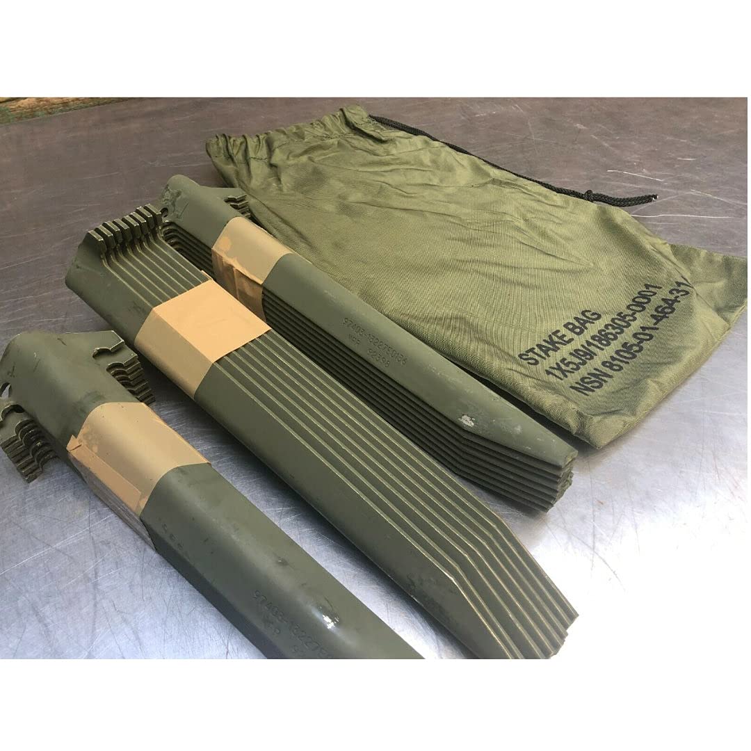Legendary-Yes Military Surplus Antenna / Tent Stakes Lot Of 12