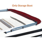 Savvycraft Bimini Top Storage Boot 67''-72'' Width Burgundy Color, Waterproof Uv Protection Bimini Top Replacement Boot, Fit Rou