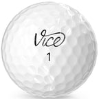 Vice Pro Plus Golf Balls, White