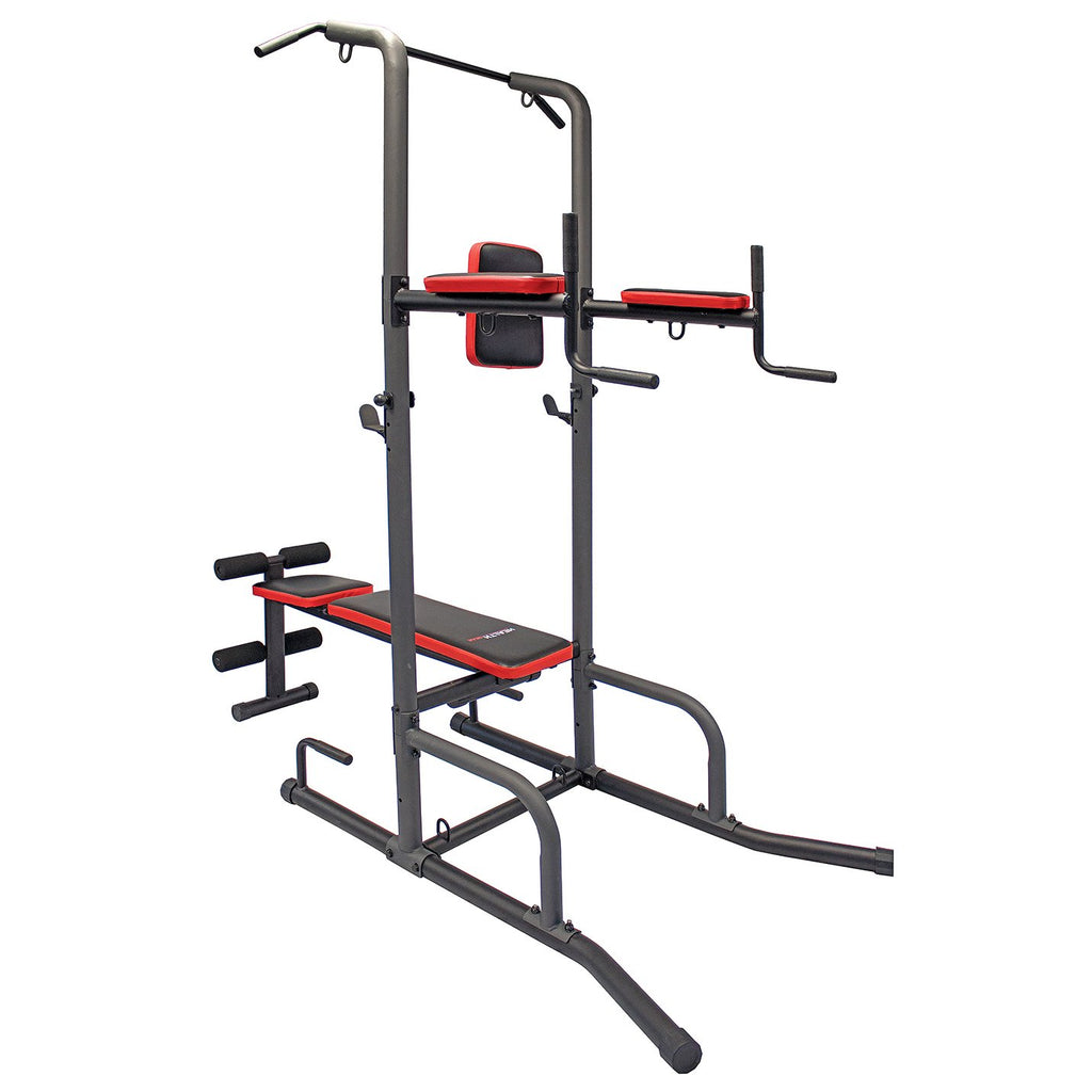 Health Gear Cft2.0 Functional Cross Fitness Training Gym Style Training Power Tower & Adjustable Workout Bench System For Pull U