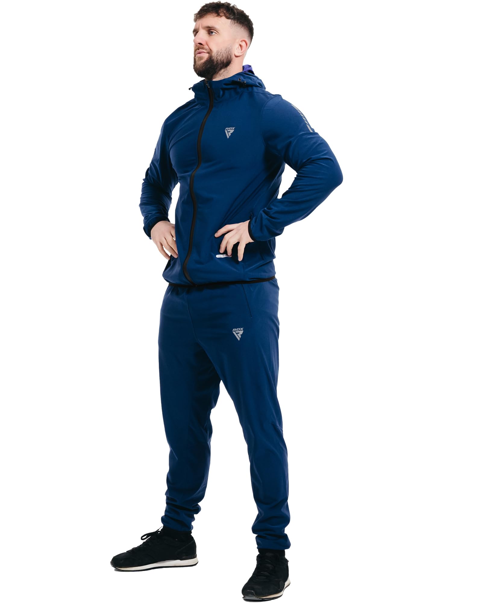 RDX Sauna Suit, REACH Compliant OEKO TEX 100 Certified, Full Body Sweat Heat Suit with Hood