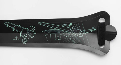 Ass Savers - Fendor Bendor - Rear Mudguard, Lightweight, Easy To Install, Excellent Coverage, Regular Size For Urban And Road Bi