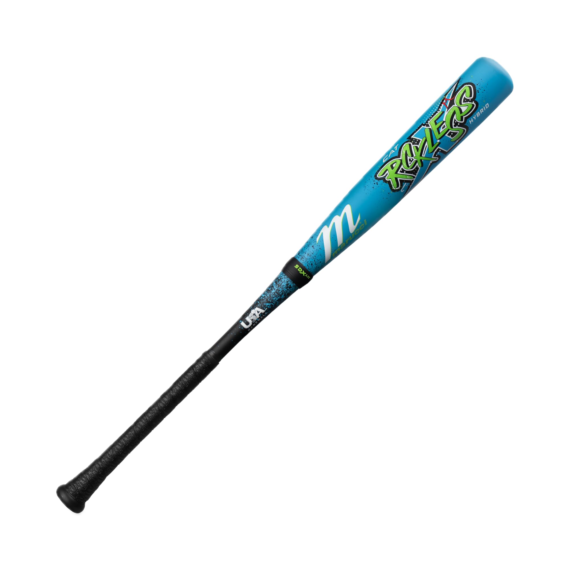 Marucci CATX RCKLESS Hybrid, USA Baseball, -11 Drop, 2 5/8 Barrel, Slight End-Load, 28 / 17 oz