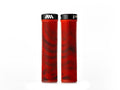 Mountain Bike Grips AMS Barcode - Lightweight Ribbed MTB Handlebar Grips for Trail, Dirt Jump & Freeride