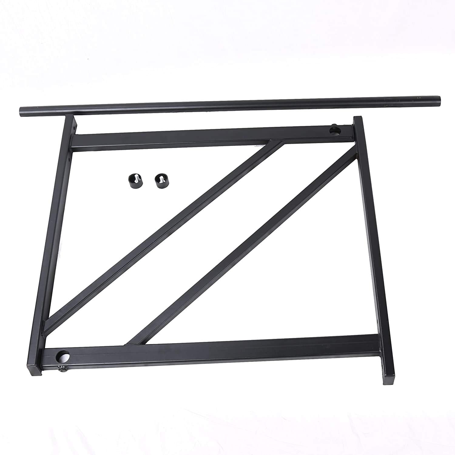 Ecotric 46'' Wall Mounted Pull Up Chin Up Bar Heavy Duty Gym Workout Fitness Home Mount Fitness 500Lbs